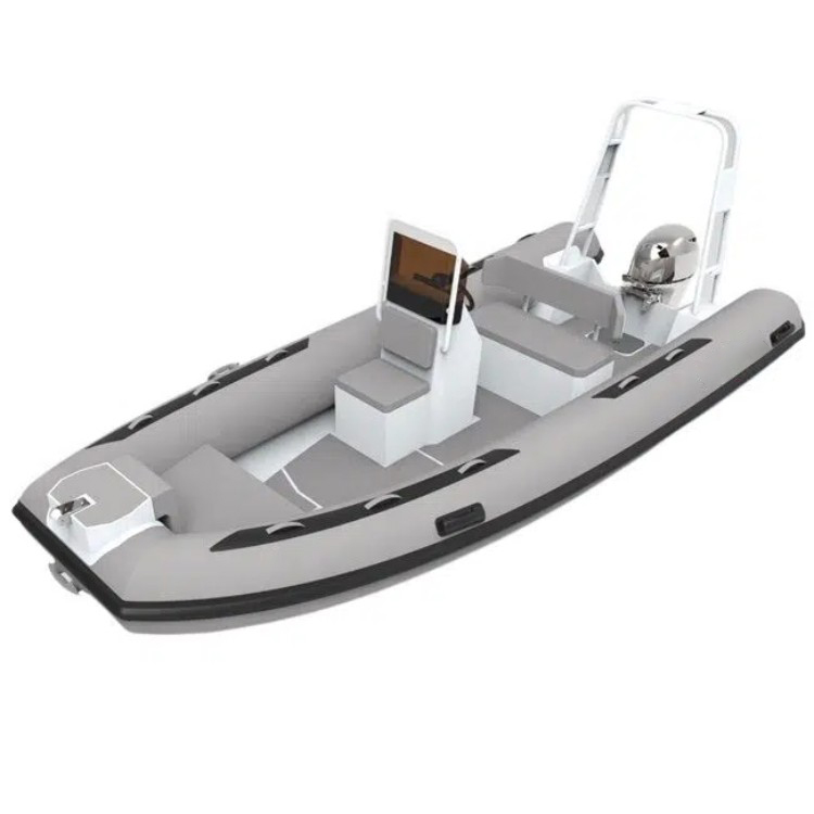 rib boat 550 with 115HP outboard engine for fishing