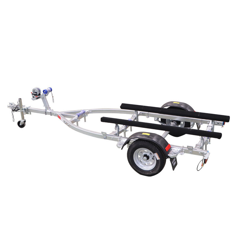 China Manufacturers direct boat trailer heavy duty galvanized boat trailer inflatable boat trailer