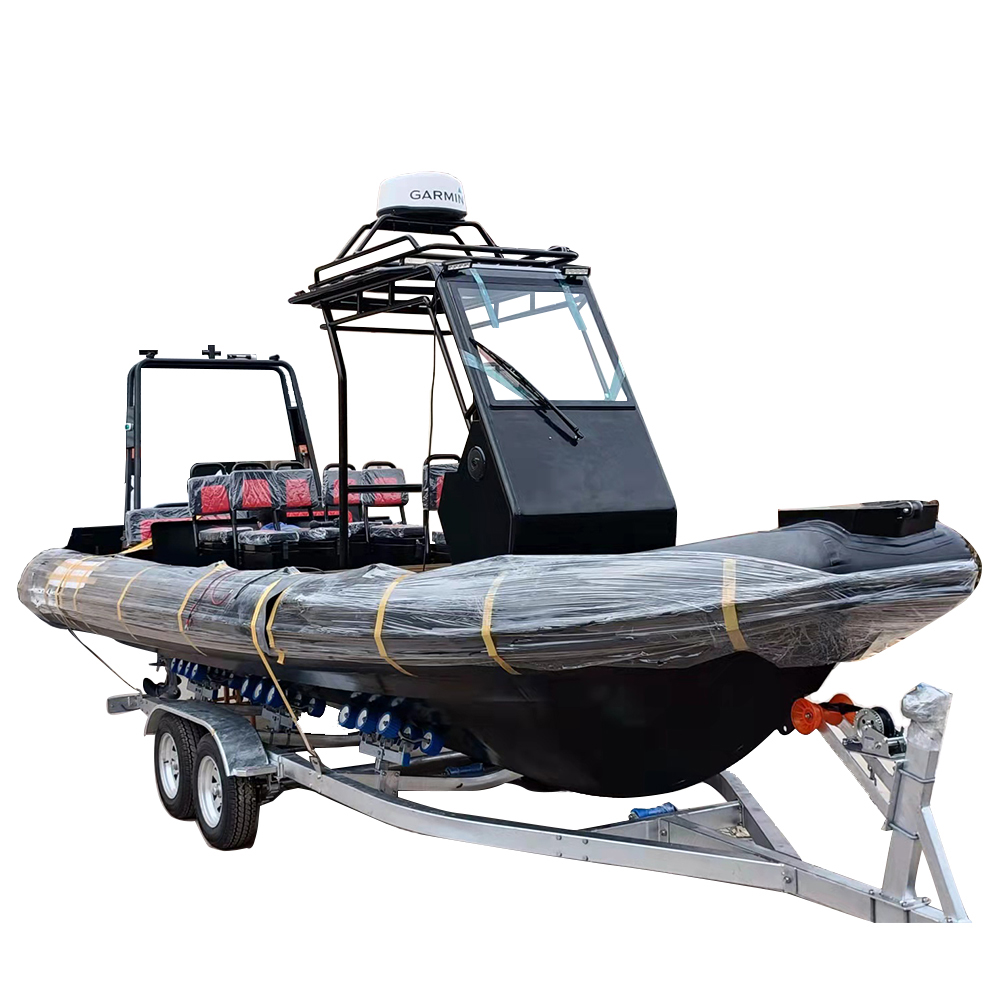 Aluminum Hull Hypalon Inflatable Rib Boat