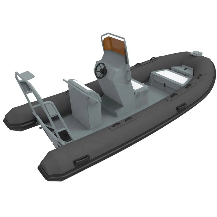 rib boat 500 with 85HP outboard engine for fishing