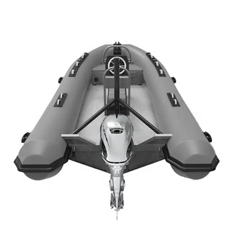 rib boat 430 with 70HP outboard engine for fishing