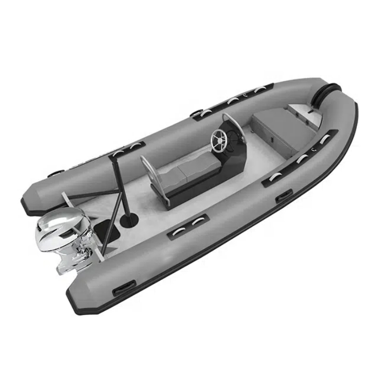 rib boat 430 with 70HP outboard engine for fishing
