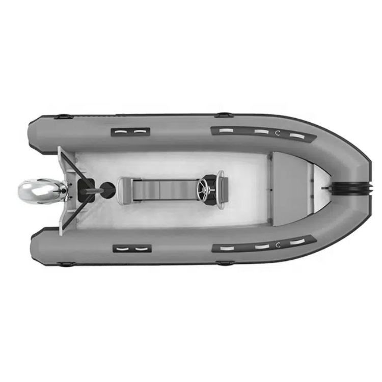 rib boat 430 with 70HP outboard engine for fishing