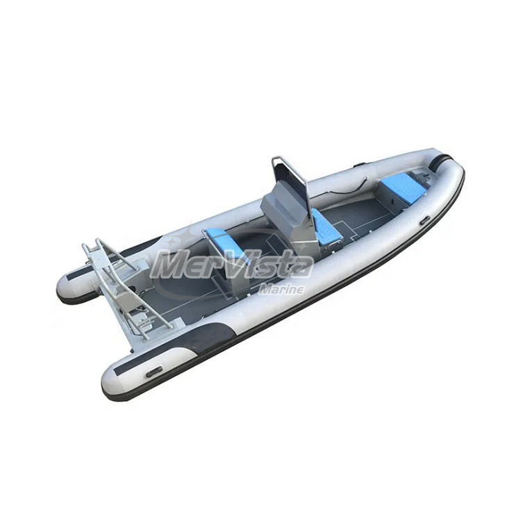 21ft Luxury RIB Hypalon Inflatable Fishing Rowing Boat with 200HP Engine for Sale