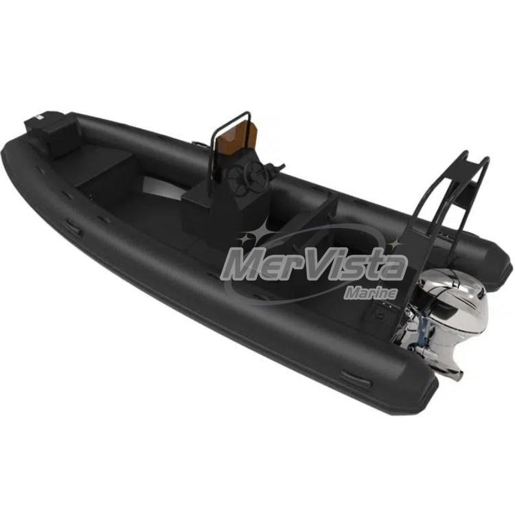 Hot Sale CE inflatable rib boat 600 hull with outboard motor 