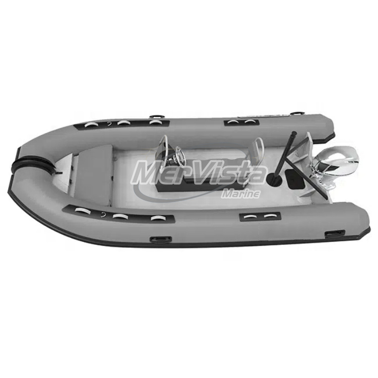 RHIB 14.1ft Rib 430 Hypalon Rigid Inflatable Boat Cabin Rib Boats Price with Sunshine