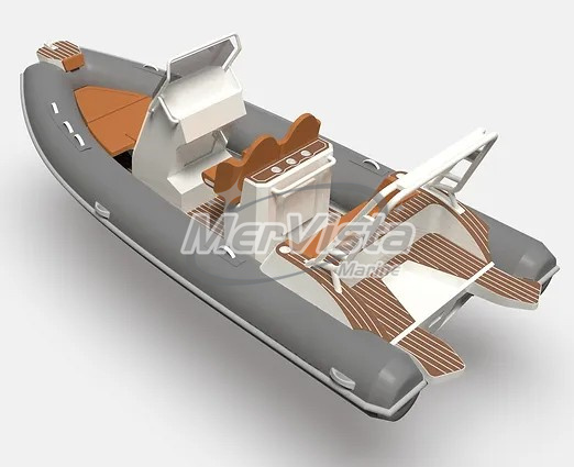 RHIB 20ft Rib 580 Luxury Rigid Inflatable Boat with diving board