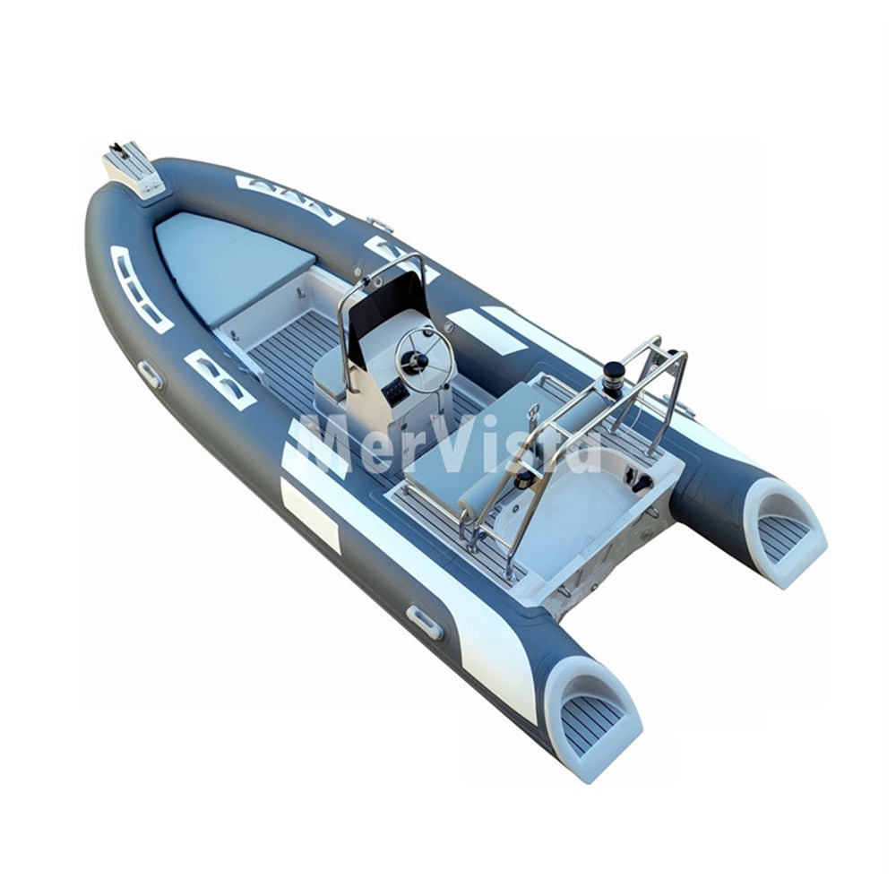Sport Rib480 16ft Fiberglass Deep-v Hull Hypalon/PVC/Orca Fiberglass rib inflatable boat pooton boat for fishing