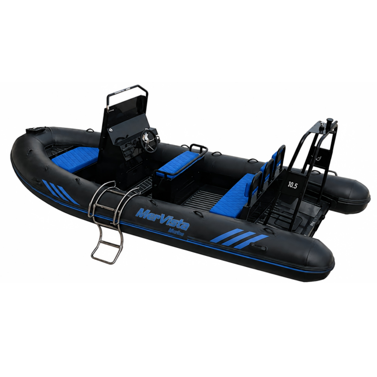 16.4ft RHIB 500  Hypalon Rigid  hulled Inflatable Boat 