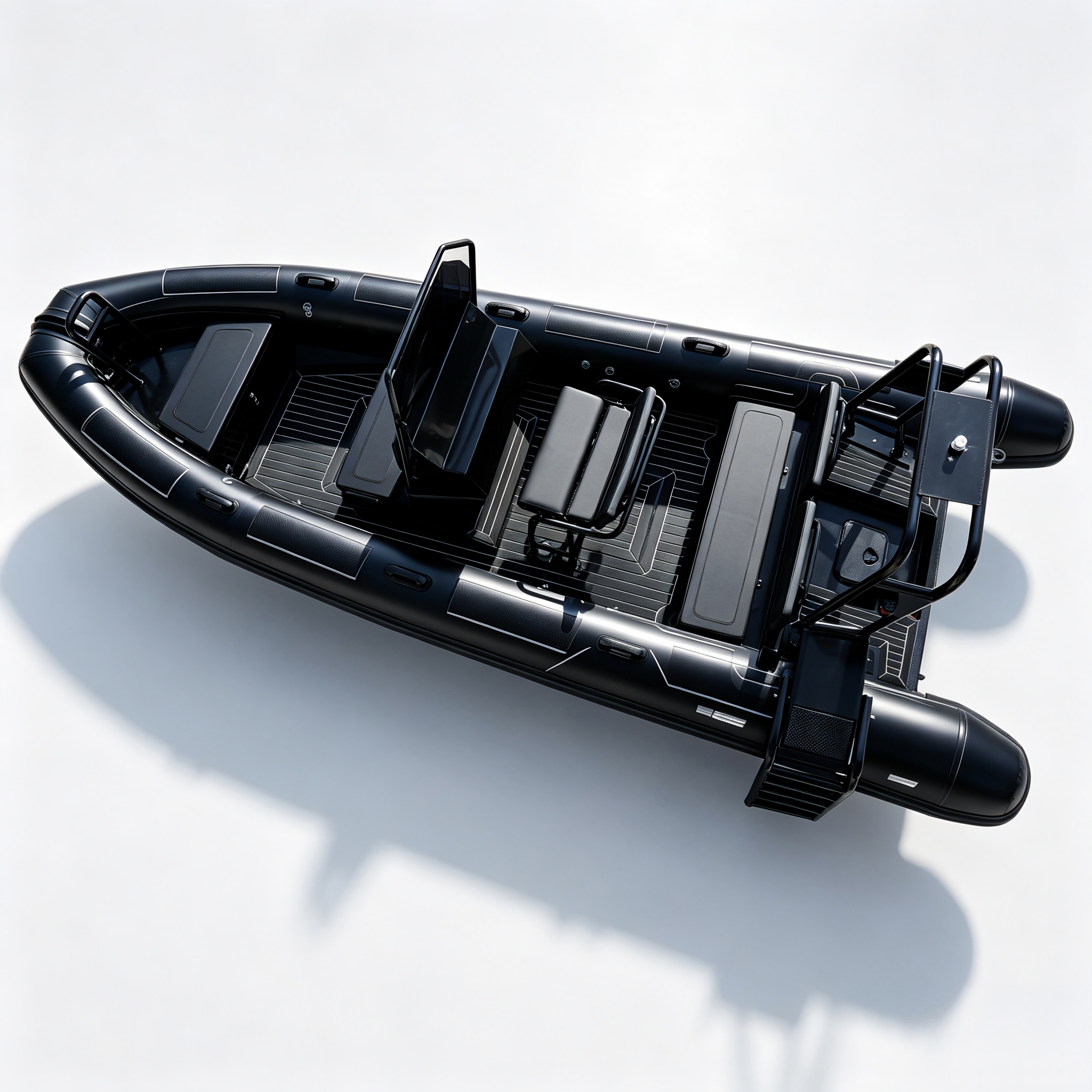 21ft RIB 6.4m  Aluminum RIB ORCA hypalon Inflatable Boat