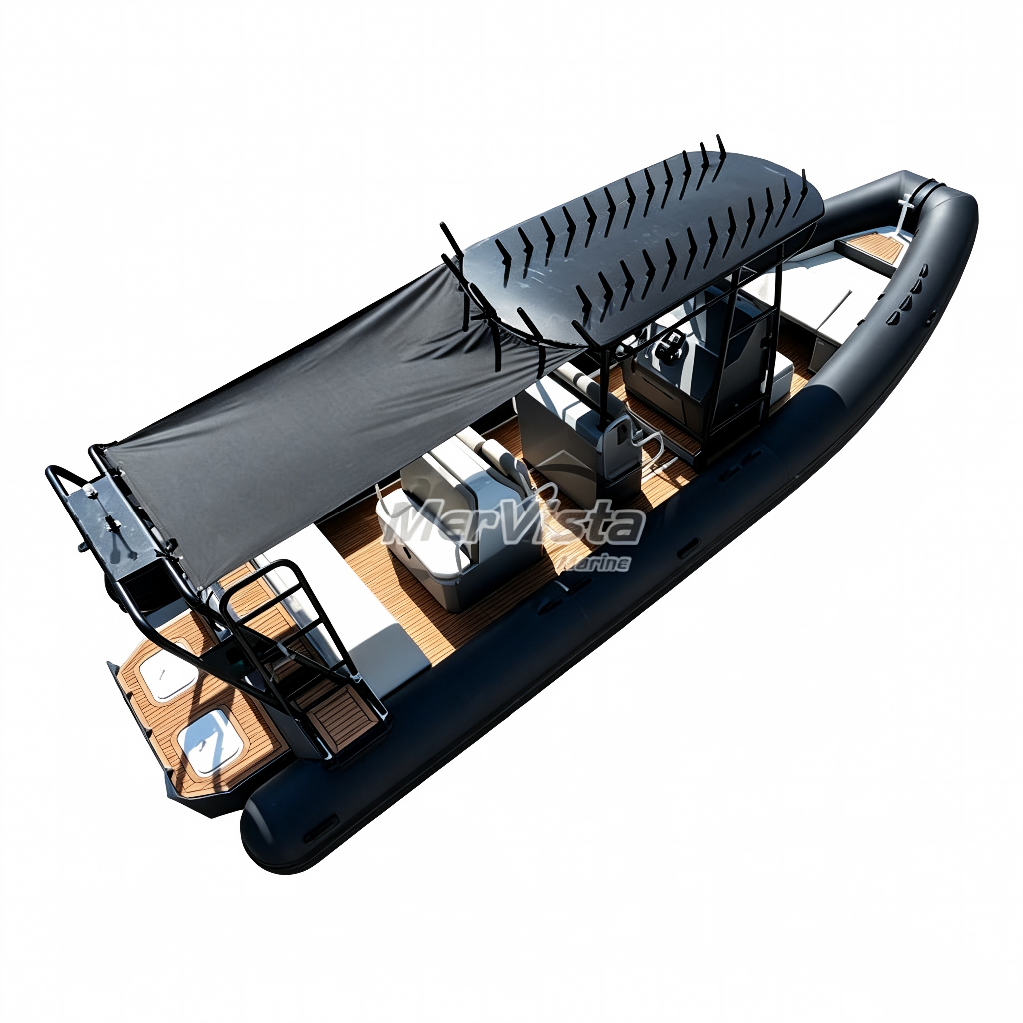 Leisure Aluminum RIB 860 Inflatable RIB Boat for Family