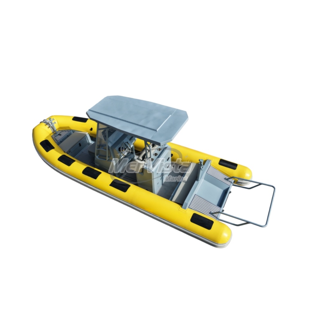 6.6m deep v Aluminum rigid hull inflatable  Patrol boat 
