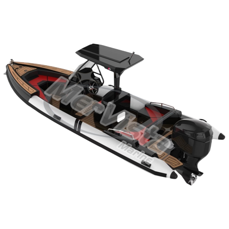 Commercial 23ft Aluminum RIB 700 Orca Hypalon Family Using Inflatable Boats For Sale