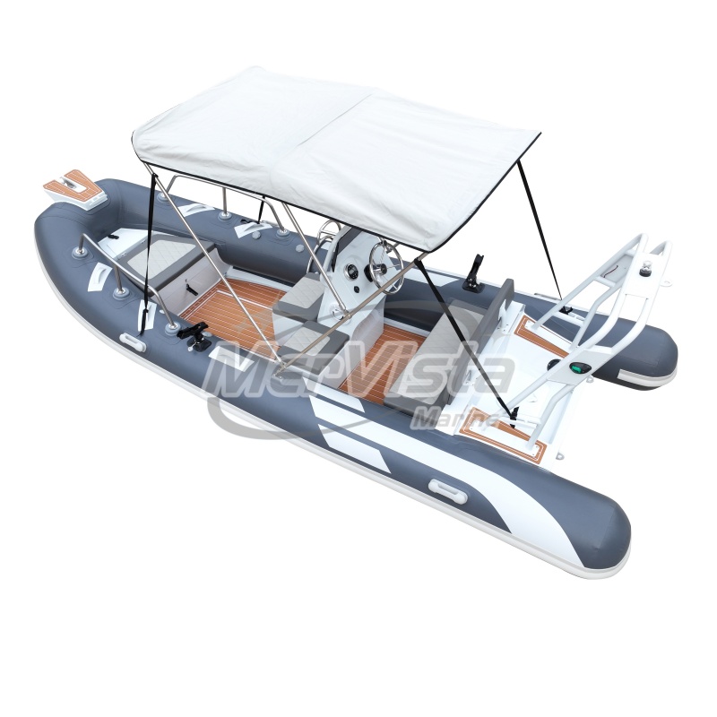 16ft Aluminum RIB 480 ORCA/PVC/Hypalon engine Inflatable RIB Boat 